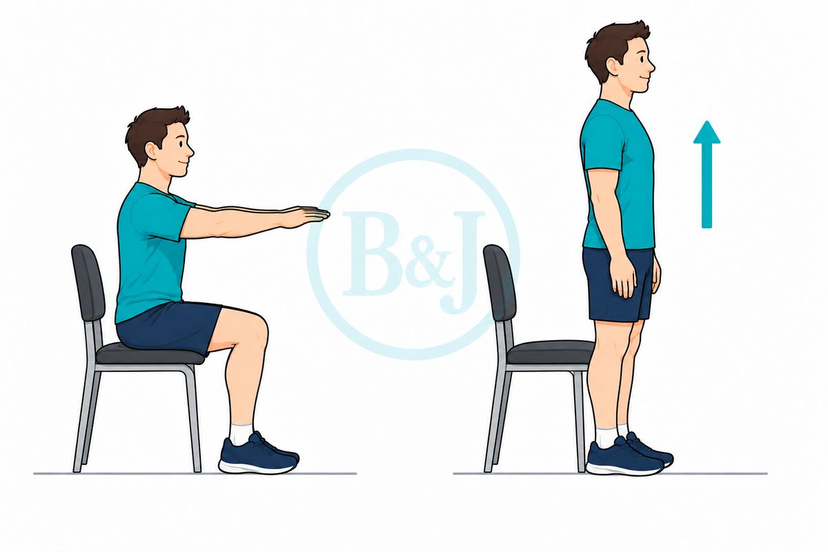 Stand up from a chair